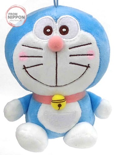 Peluche doraemon red - peluche, cheeks