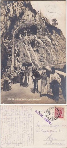 Capri napoli scala antica - capri,