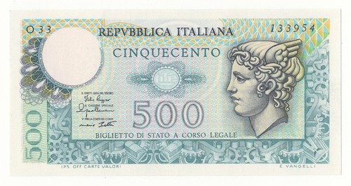 500 lire mercurio - mercurio,