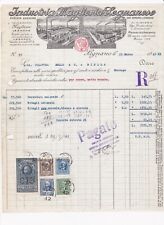 Fattura Legnano Industria Maglieria Legnanese 1942 QX3687