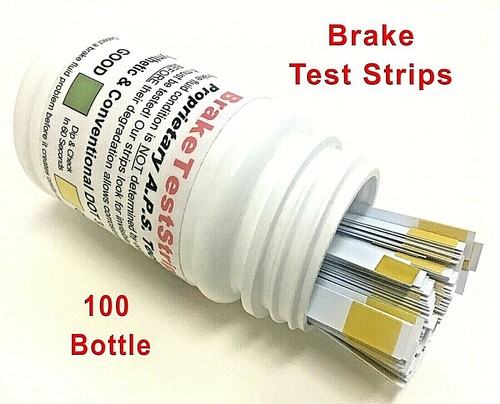 Brake fluid test strips - brake,