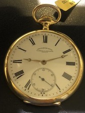 Pocket Watch Gold 18 K Vacheron Constantin Chronometre Royal Wonderful Vintage