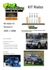 Kit rialzo off road for Nissan