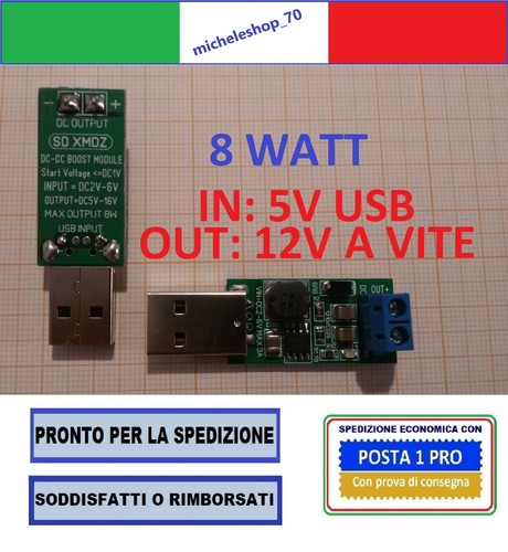 Elevatore tensione 8watt - elevatore,