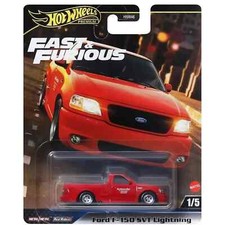 FAST & FURIOUS 1990 Ford F-150 SVT Lightning *** Hot Wheels 979H Premium 1:64