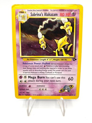 Carta pokemon sabrina - pokemon, sabrina's