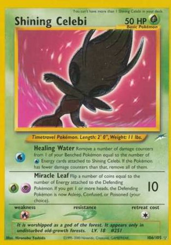 Shining celebi neo - (106/105), [neo