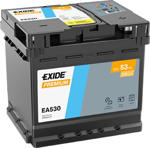 Batteria per auto exide - batteria,