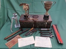 Box pilot trophy unknown Om 469 N 665 Superba Taurus Mille Miglia 6C tool kit