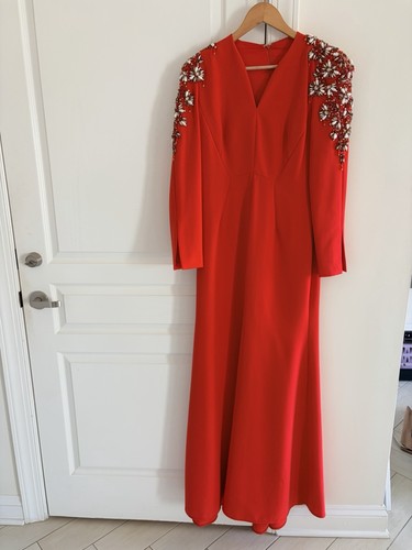 Abito jenny packham - jenny, rosso