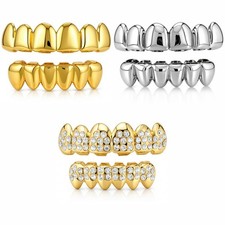 Griglie denti bocca Grillz oro