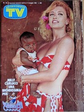 SORRISI 19 1983 Milly Carlucci