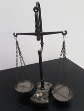 Antica Bilancia In Bronzo Farmaceutica inizi 900 originale vintage