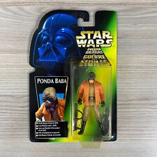Ponda Baba Blaster Pistola Rifle Star Wars Figura Kenner Potenza Di Force Verde
