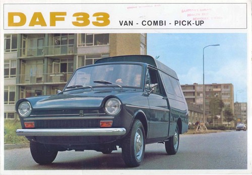 Daf van combi pick up - combi, &