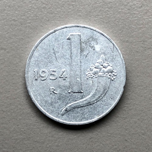 Moneta lira 1954 cornucopia - 1,