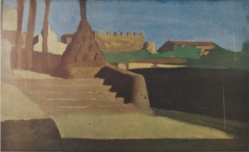 Antica stampa colori - anni, 30