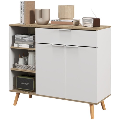 Homcom credenza moderna - credenza,