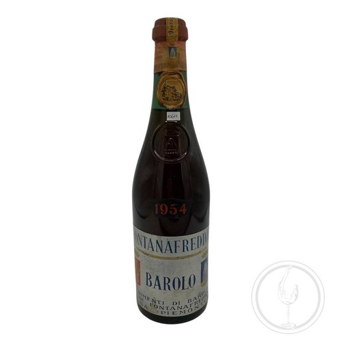 Vintage bottle fontanafredda - vintage,