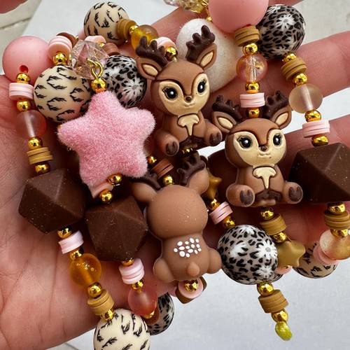 Renna charm ciondoli - 3d,