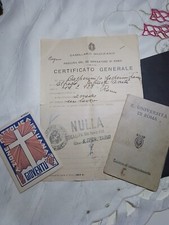 1943 Acli University Card
