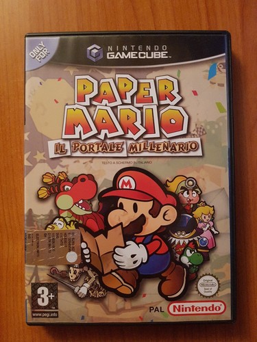 Gamecube paper mario - gamecube, il