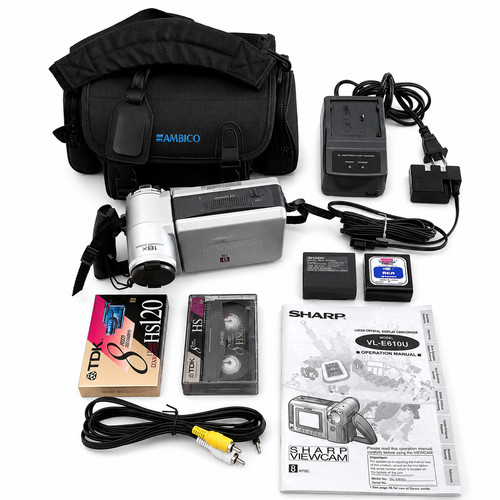 Kit videocamera sharp e610u - kit,