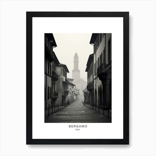 Poster bergamo italia - di, bergamo,