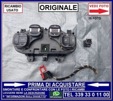 PLANCIA CLIMA CLIMATIZZATORE AUTO AUTOMATICO ORIGINALE FIAT PANDA 3 modelli 312