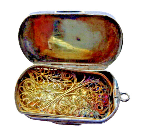 Ancienne vinaigrette argent - ancienne,
