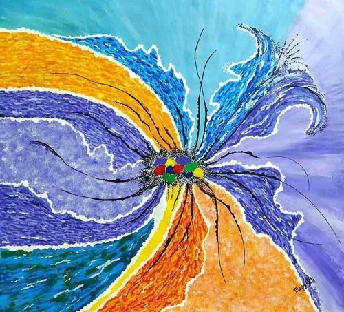 Quadro originale fatto - , a