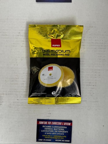 Tampone rupes wool polishing - wool,