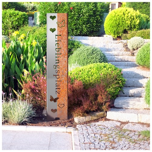 Stecca giardino cartello - da,