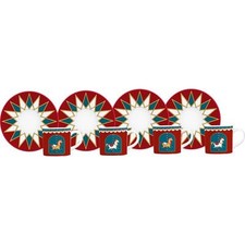 Bialetti Set di 4 Tazzine da