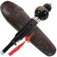  1 Set di Professional Seven-Hole Hulusi C Key Cucurbit Hulusi Kids Strumento