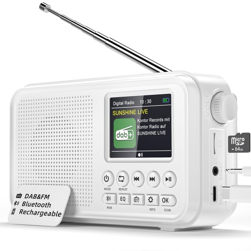 Radio portatile dab - radio, dab/fm