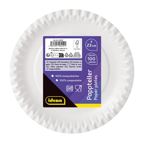 58250 piatti per - feste, bianchi