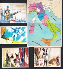 Lotto 8 figurine LA STORIA