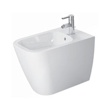 DURAVIT - SANITARI A PAVIMENTO FILO PARETE HAPPY D.2 VASO WC + SEDILE RALLENTATO