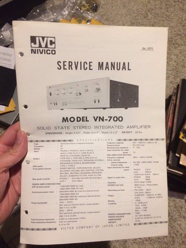 Jvc manuale servizio - jvc,