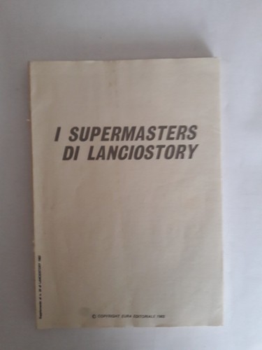 Supermasters lanciostory - i, di