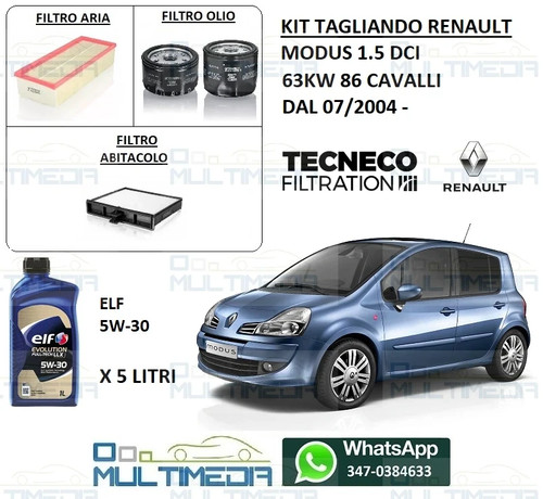 Kit tagliando filtri olio - kit, 3