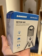 Samson Meteor Mic - Microphono a condensatore portatile USB di qualità da studio