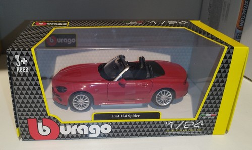 Fiat 124 spider burago - fiat,