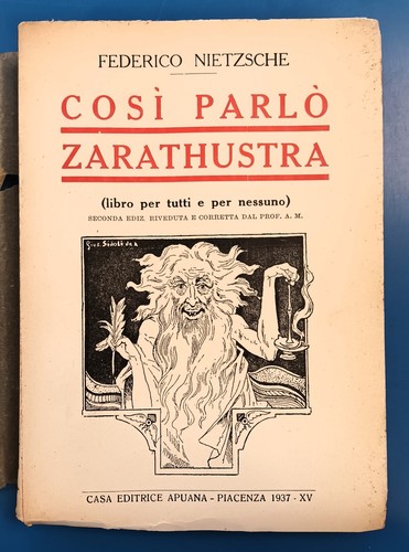Cosi parlo zarathustra - zarathustra, 2