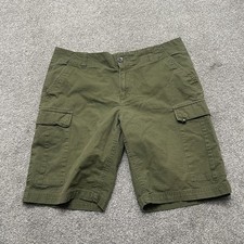 Element Cargo pantaloncino uomo 32 verde ripstop cotone utility tasche skate outdoor