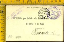 Prima guerra franchigia posta - guerra,