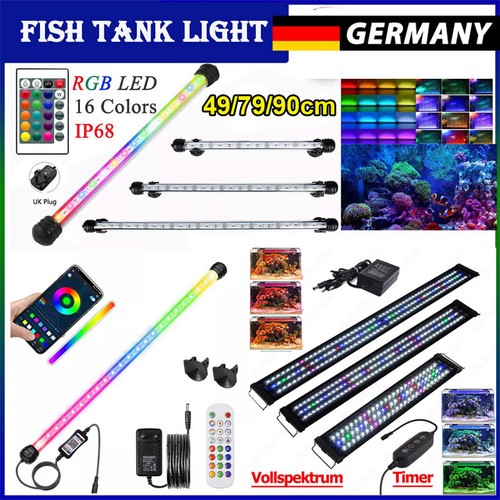 Led rgb acquario con timer - con,