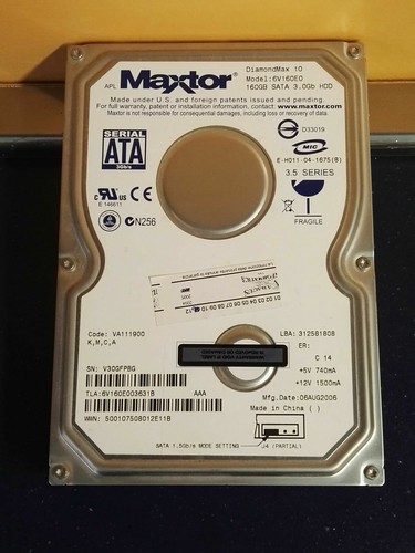 Hard disk sata - sata, maxtor