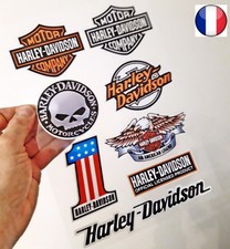 Autocollant HARLEY DAVIDSON   reflechissant   MOTO REF95G